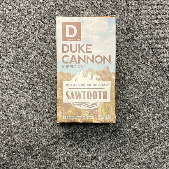 Duke Cannon Other - Duke Cannon Supply Co BIG A** bar of soap Sawtooth NEW Organic Natural